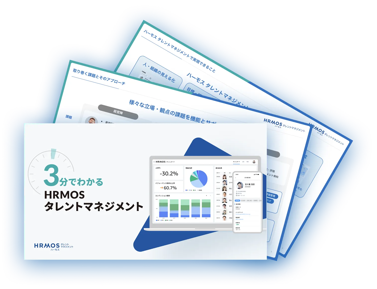 3分でわかるHRMOSタレントマネジメント
